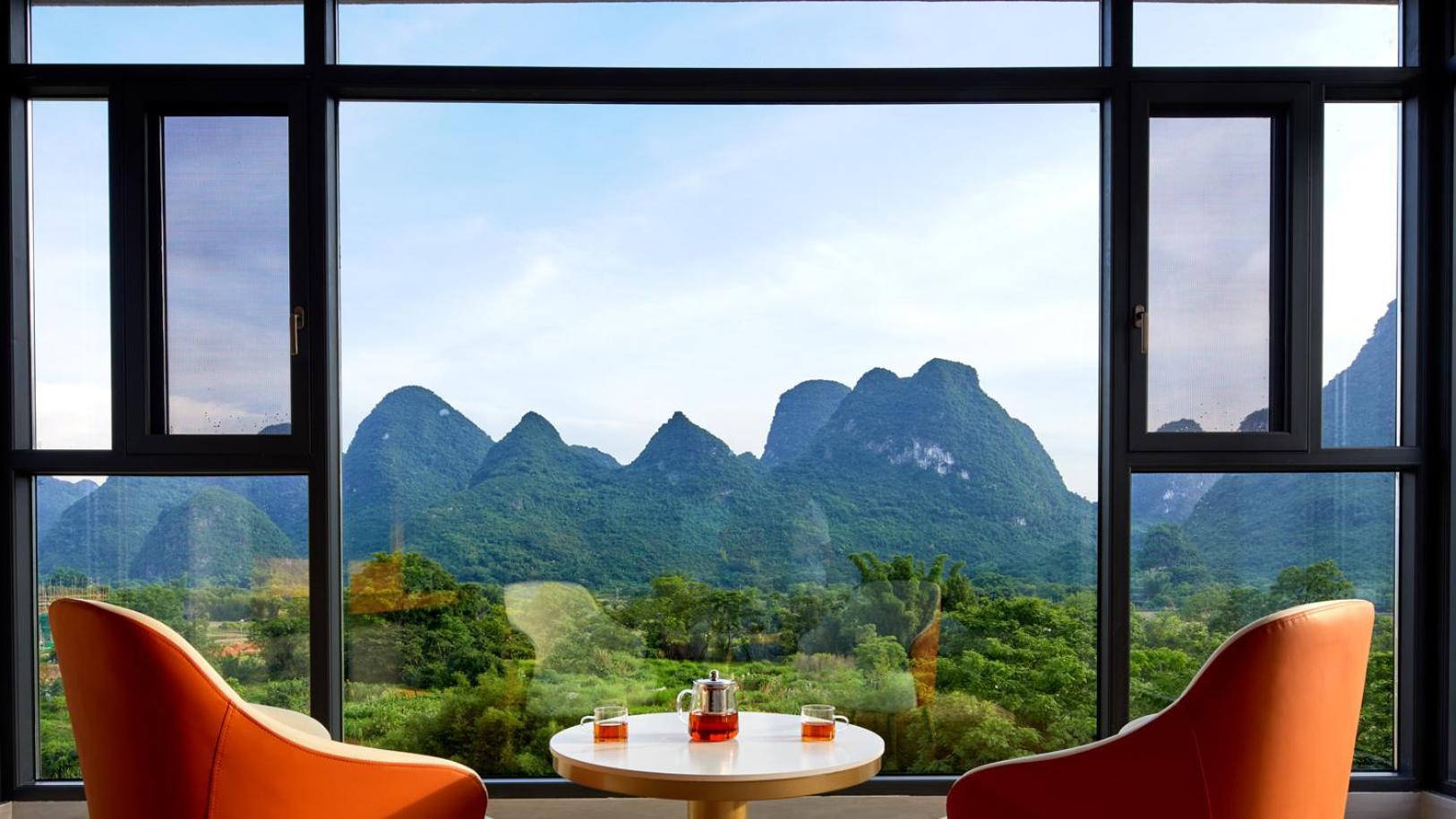 Yangshuo Lakeside Inn Dương Sóc Ngoại thất bức ảnh