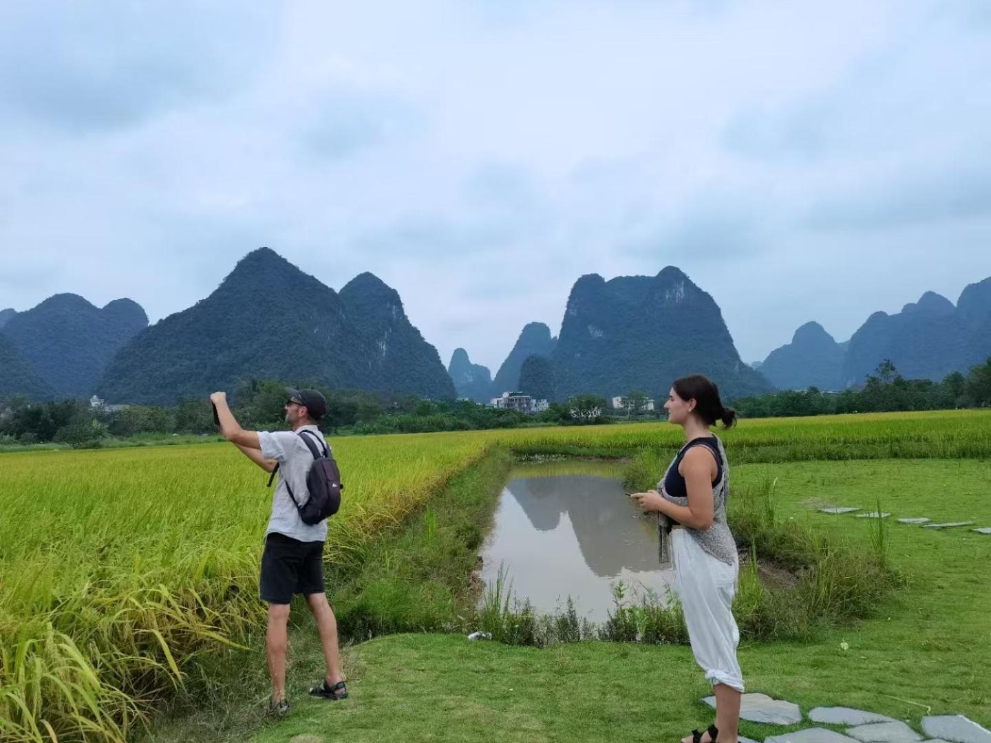 Yangshuo Lakeside Inn Dương Sóc Ngoại thất bức ảnh